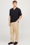 Jack & Jones Jeff Solid Resort Shirt SS Black