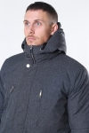 Jeff Anders Parka Jakke Charcoal Mix