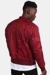 Urban Classics Bomber jakke Burgundy