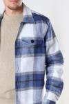 Gabba Clipper Big Blue Check LS Shirt Navy Check