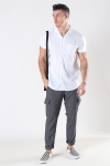 Only & Sons Silo Solid Viscose Skjorte White