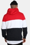 Klokkeban Classics TB1870 Hoody Fire Red/White/Navy