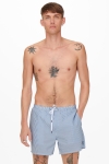 ONLY & SONS ONSTED SWIM SEERSUCKER GW 1841 Quiet Harbor