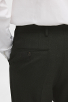 Selected Slim Oasis Linen Pants Dark Green