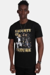 Mister Tee Naughty By NatKlokkee 90s T-shirt Black