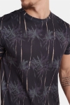 Redefined Rebel Tucker T-skjorte Black Palm