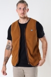 Jack & Jones JORFLINN FLEECE GILET Rubber