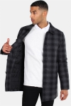 Clean Cut Halmstad Wool Frakk Grey Checked