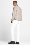 Jack & Jones JPRCOOPER PU SHIRT JACKET White Pepper