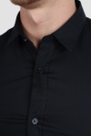 Only & Sons Alfredo LS stretch Shirt Black