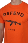 Defend Paris Paris T-skjorte Orange