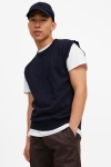 Jack & Jones JPRBLALASSE LIGHT KNIT VEST Maritime Blue