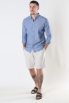 Jack & Jones Summer Linen Shirt LS Faded Denim