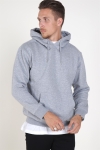 Jack & Jones Soft Genser Hood Light Grey Melange