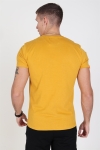 Superdry Orange Label Embroidery T-skjorte Ochre Gold