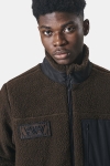 Woodbird Josh Pile Jacket Brown