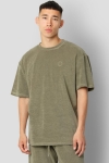 Clean Cut Copenhagen Alberto Terry Tee SS Dusty Green