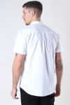 Lyle & Scott Short Sleeve Light Weight Slub Oxford Shirt White
