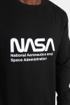 Mister Tee Nasa US Crewneck Genser Black