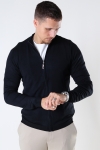 JEFF LAUGE FULL ZIP CARDIGAN Black