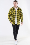 URBAN CLASSICS Checked Flanell Skjorte Black/Honey