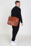 Still Nordic Clean Large Messenger 13" Cognac