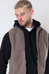 Jack & Jones JPRBLUBAKER FLEECE VEST Walnut