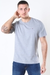 Tommy Jeans Original Jersey T-shirt Lt Grey HTR