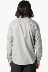 Fat Moose Glenn Flannel Shirt LS Light Grey
