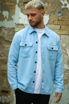 ONLY & SONS KODYL OVERSHIRT SWEAT Blue Bell