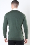 Clean Cut Copenhagen Merino Wool Crew Strikke Army Melange