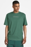 Jack & Jones JORTOBIAS TEE SS CREW NECK BACK KA Trekking Green