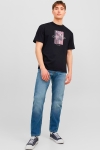 Jack & Jones Vesterbro Photo Tee SS Black