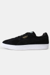 Puma Semsket Classic Sneakers Black Team Gold-White