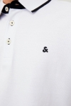 Jack & Jones PAULOS POLO LS White