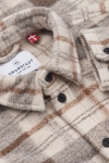 Kronstadt Kurtis Check overshirt Off White