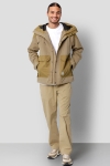 Fat Moose Malcom Mix Short Parka Khaki/Dark Khaki