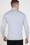 Tailored & Originals Knit - MKlokkeray Half zip Light Grey