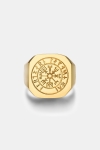 Northern Legacy Vegvisir Ring Gold