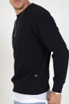 Jack & Jones Soft Genser Crew Neck Black