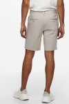 ONLY & SONS ONSMARK SHORTS MELANGE GW 8669 NOOS Chinchilla