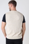 Selected SLHDAVID KNIT VEST W Cloud Cream IncenseTwist