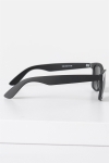 Fashion 1398 WFR Rubber Black Solbrille Grey Linse