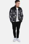 Only & Sons Bertil Puffer Jakke Black Print