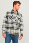 Jack & Jones Roy Check Overshirt  Cloud Dancer