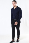 Jeff Acheletta Polo Strikke Navy