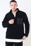 Woodbird Frinck Fleece Zip Black