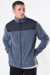 Rains Fleece Zip Puller Jakke Grey Melange