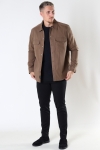 ONLY & SONS ONSMATTI LS TC TWILL OVERSHIRT Kangaroo