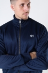 Selected SLHREG VALE SWEAT HIGH NECK ZIP Navy Blazer